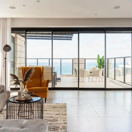 Апартаменты Oַ&O Group- Luxury Penthouse Jacuzzi Sea 36 Floor Бат-Ям Экстерьер фото